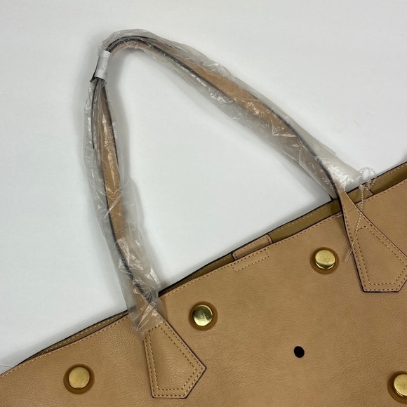 Neiman Marcus Women Tan Large Tote Bag - Picture 3 of 4